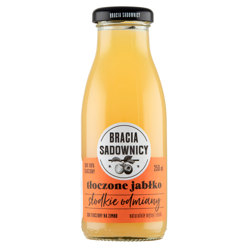 BRACIA SADOWNICY Tłoczone jabłko słodkie odmiany