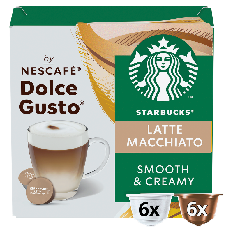 STARBUCKS Dolce Gusto Latte Macchiato (12 kapsułek)