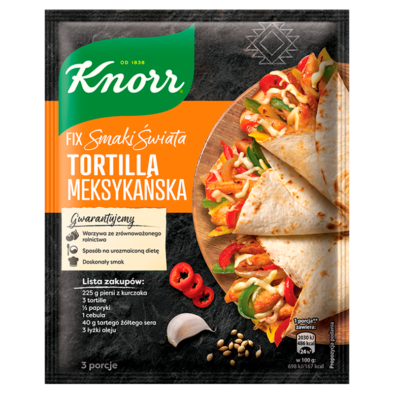 KNORR FIX Tortilla Meksykańska frisco.pl