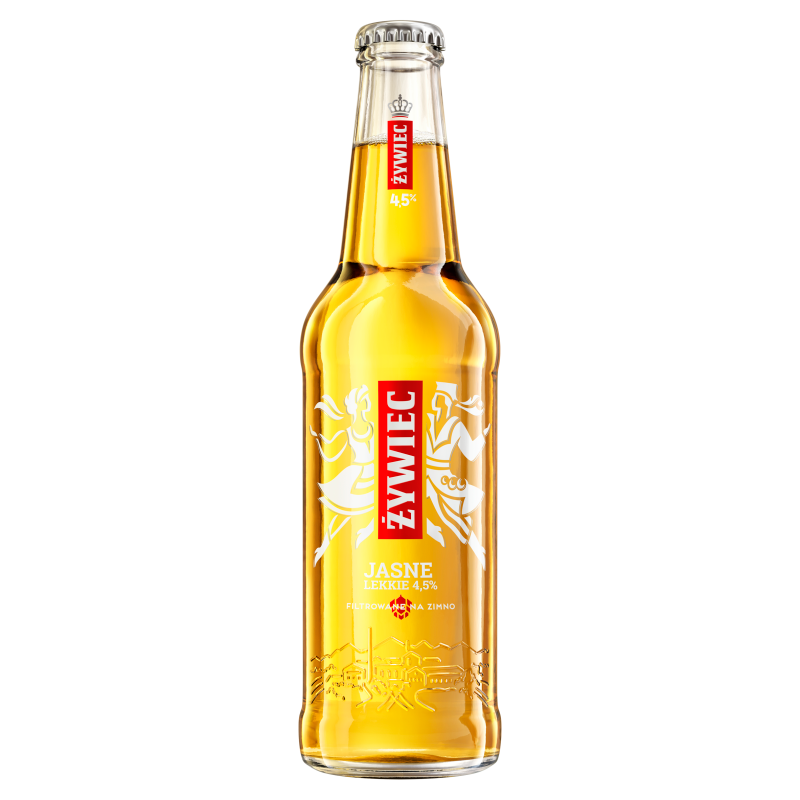 ŻYWIEC Piwo jasne lekkie (butelka bezzwrotna)