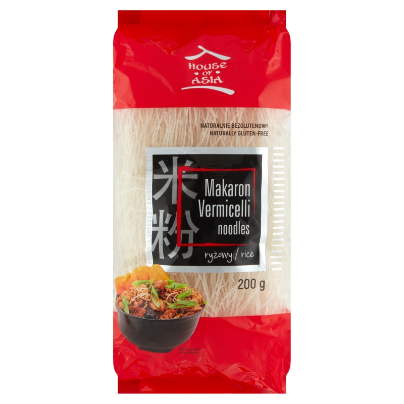 HOUSE OF ASIA Makaron vermicelli ryżowy frisco.pl