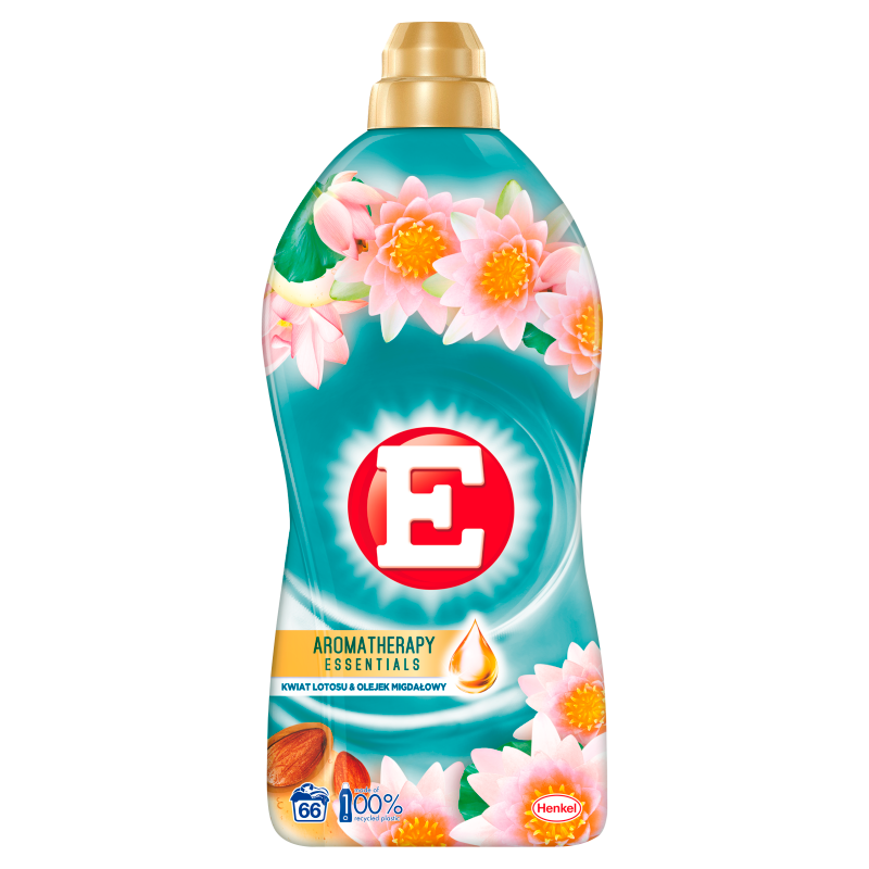 E Aromatherapy Color Płyn do zmiękczania tkanin Lotus & Olejek Migdałowy