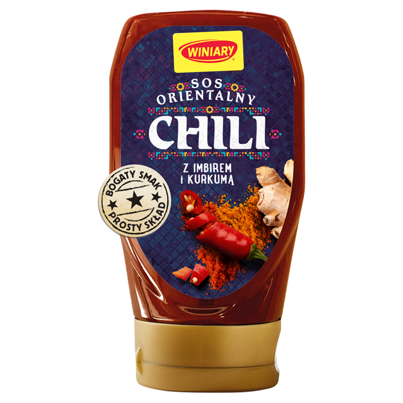 WINIARY Sos orientalny Chili z imbirem i kurkumą frisco.pl