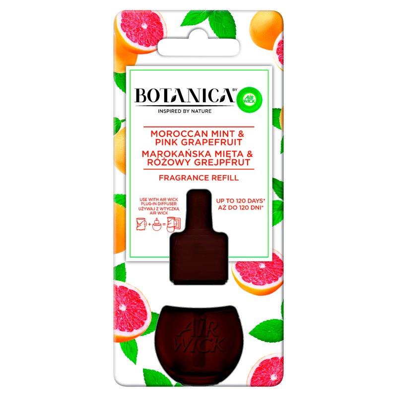 AIR WICK Botanica Odświeżacz powietrza Marokańska Mięta & Różowy Grejpfrut