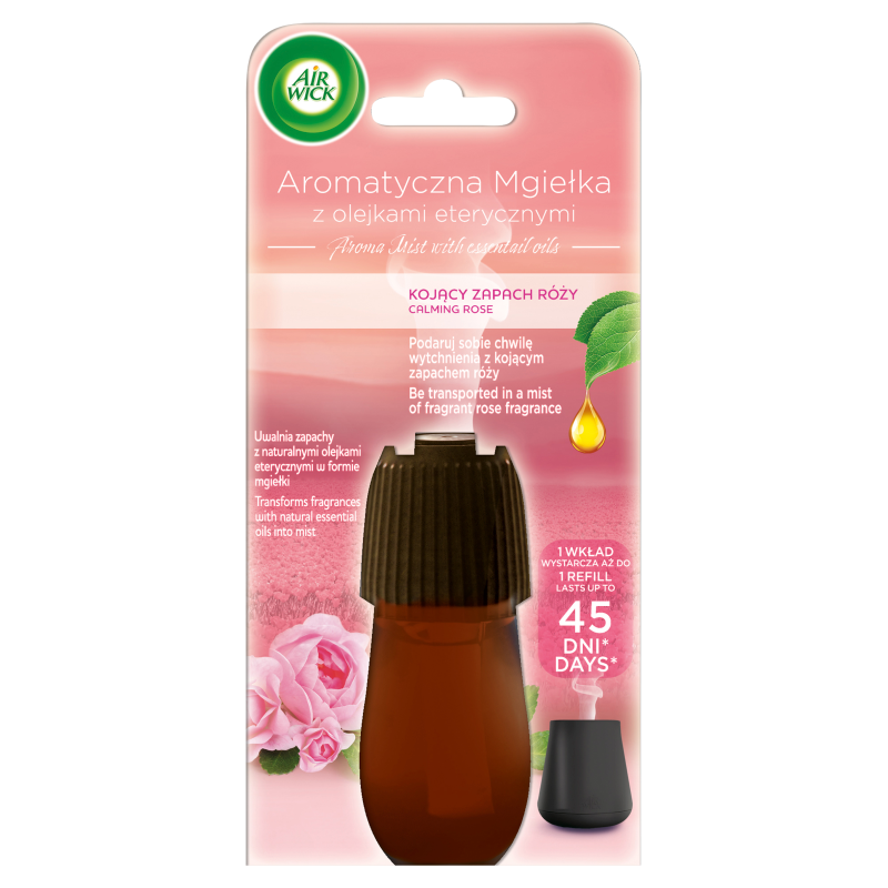 AIR WICK Essential Mist Aroma Wkład do automatycznego odświeżacza powietrza Kojący zapach róży