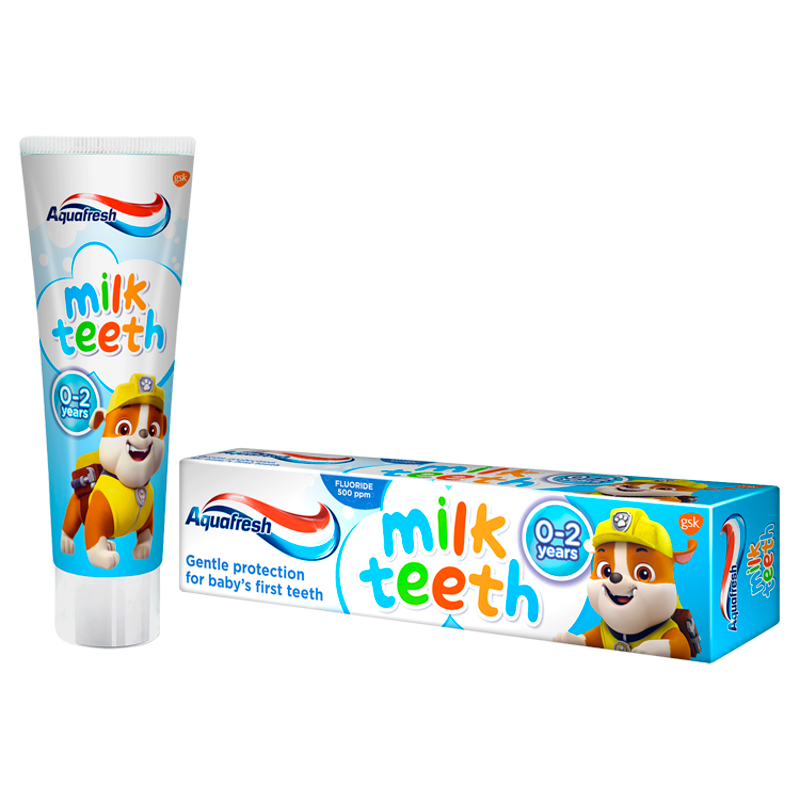 AQUAFRESH Milk Teeth Pasta do zębów dla dzieci 0-2 lat