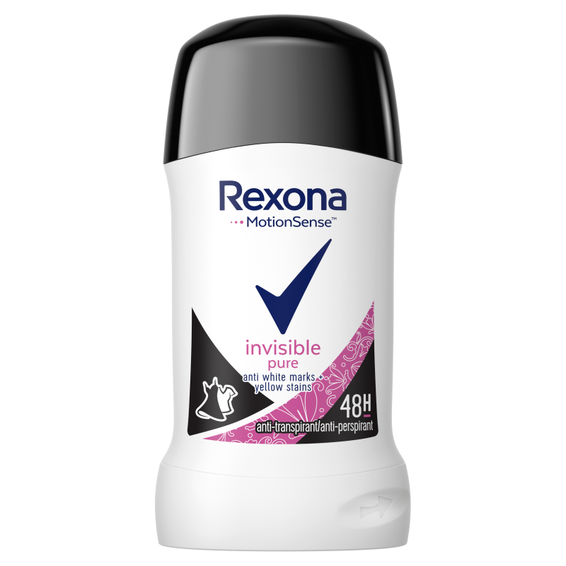 REXONA Antyperspirant w sztyfcie dla kobiet Invisible Pure