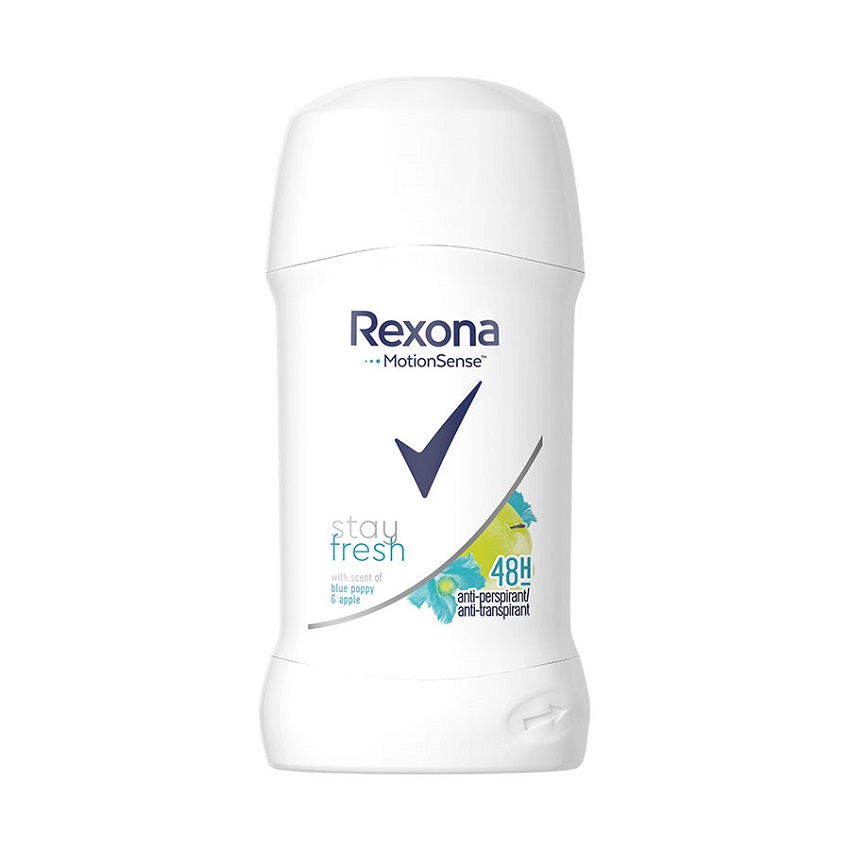 REXONA Antyperspirant w sztyfcie dla kobiet Stay Fresh Blue Poppy & Apple
