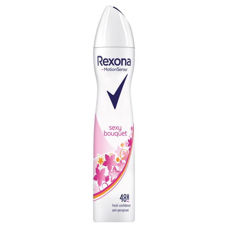 REXONA Antyperspirant w sprayu dla kobiet Sexy Bouquet