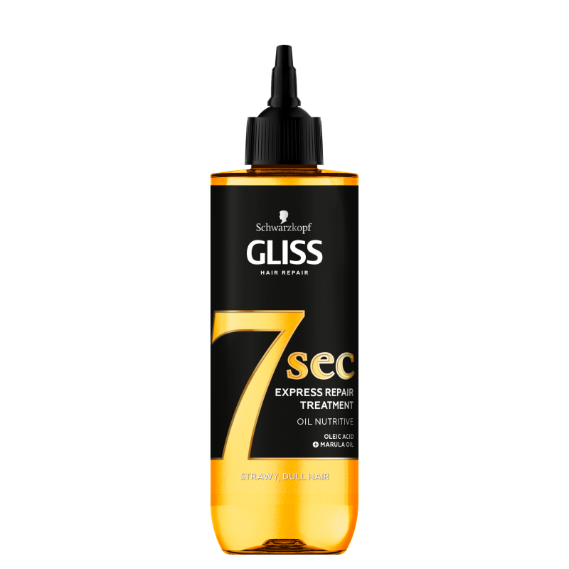 SCHWARZKOPF GLISS 7sec Oil Nutritive Kuracja do włosów przesuszonych i matowych