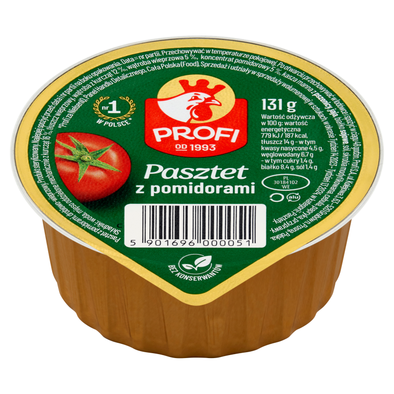PROFI Pasztet Wielkopolski z drobiem i pomidorami frisco.pl