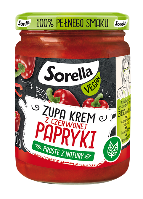 SORELLA Zupa krem z czerwonej papryki