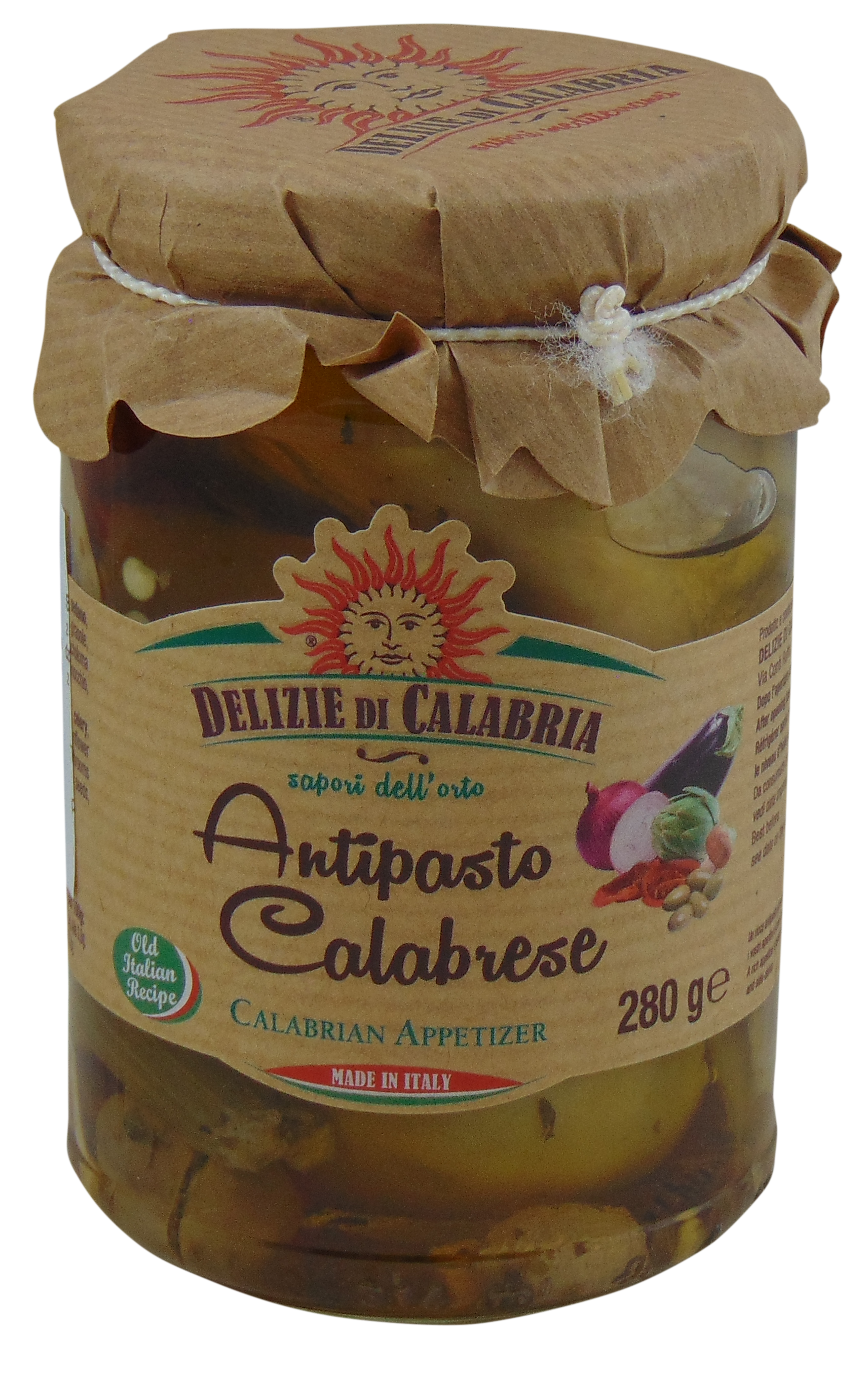 DELIZIE DI CALABRIA Kalabryjska przekąska warzywna