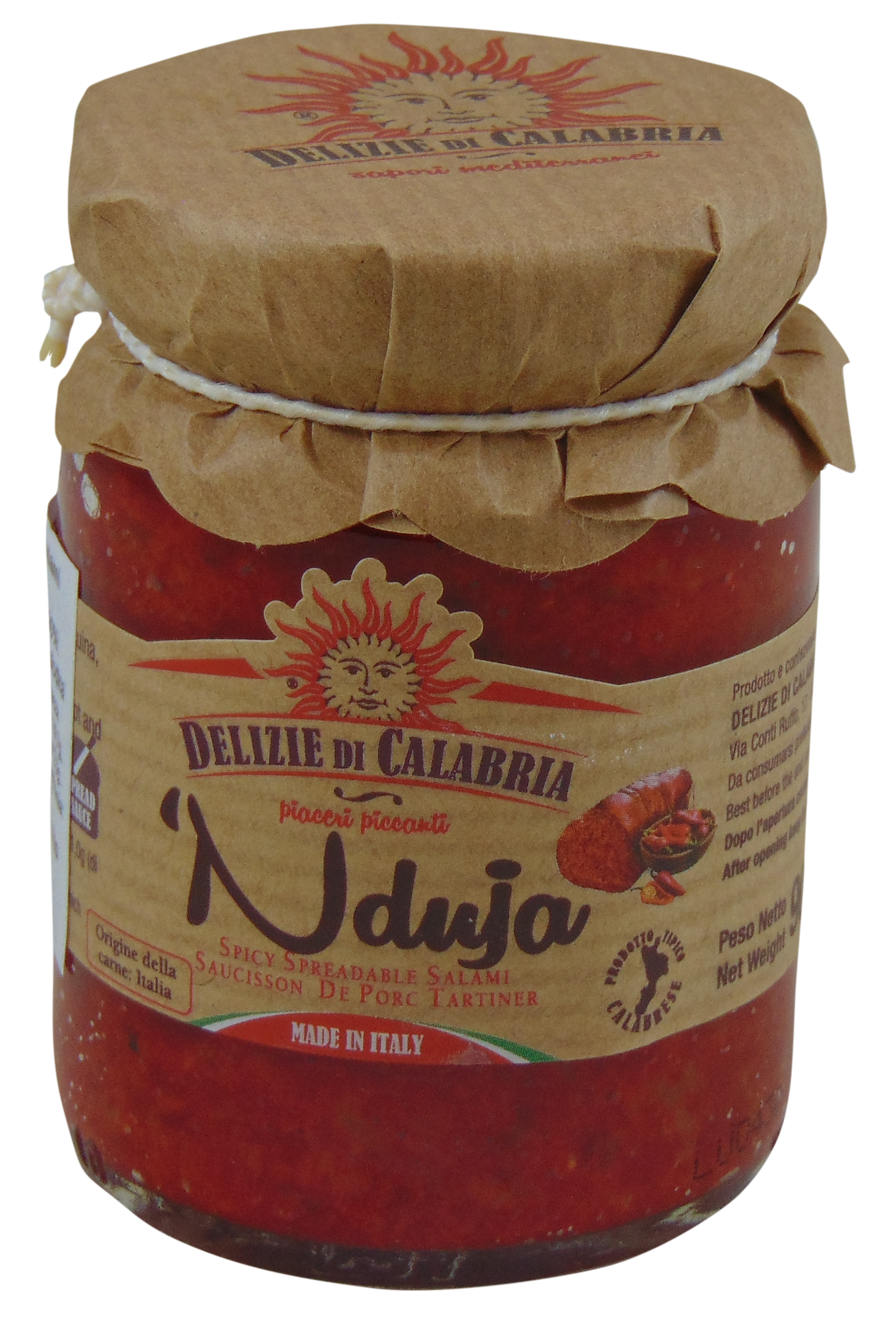 DELIZIE DI CALABRIA Nduja - pikantne salami do smarowania