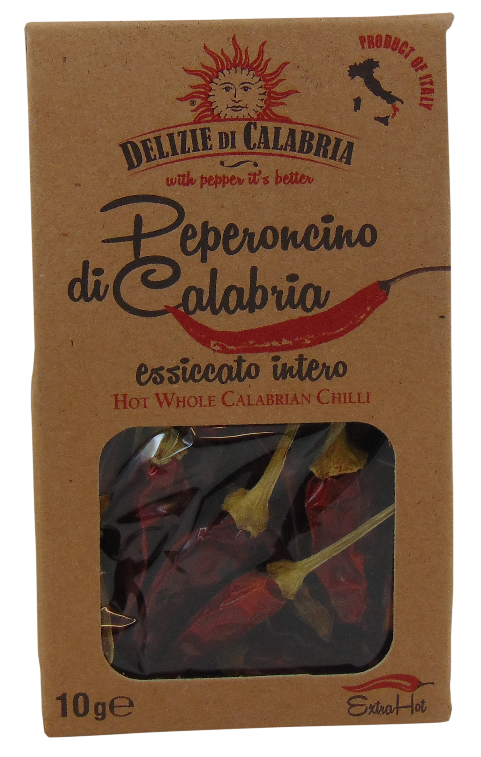 DELIZIE DI CALABRIA Suszone Pepperoncino w całości
