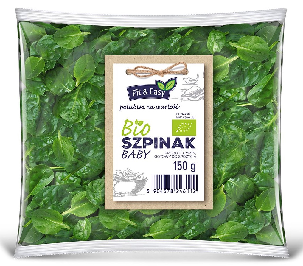 FIT&EASY Szpinak Baby BIO