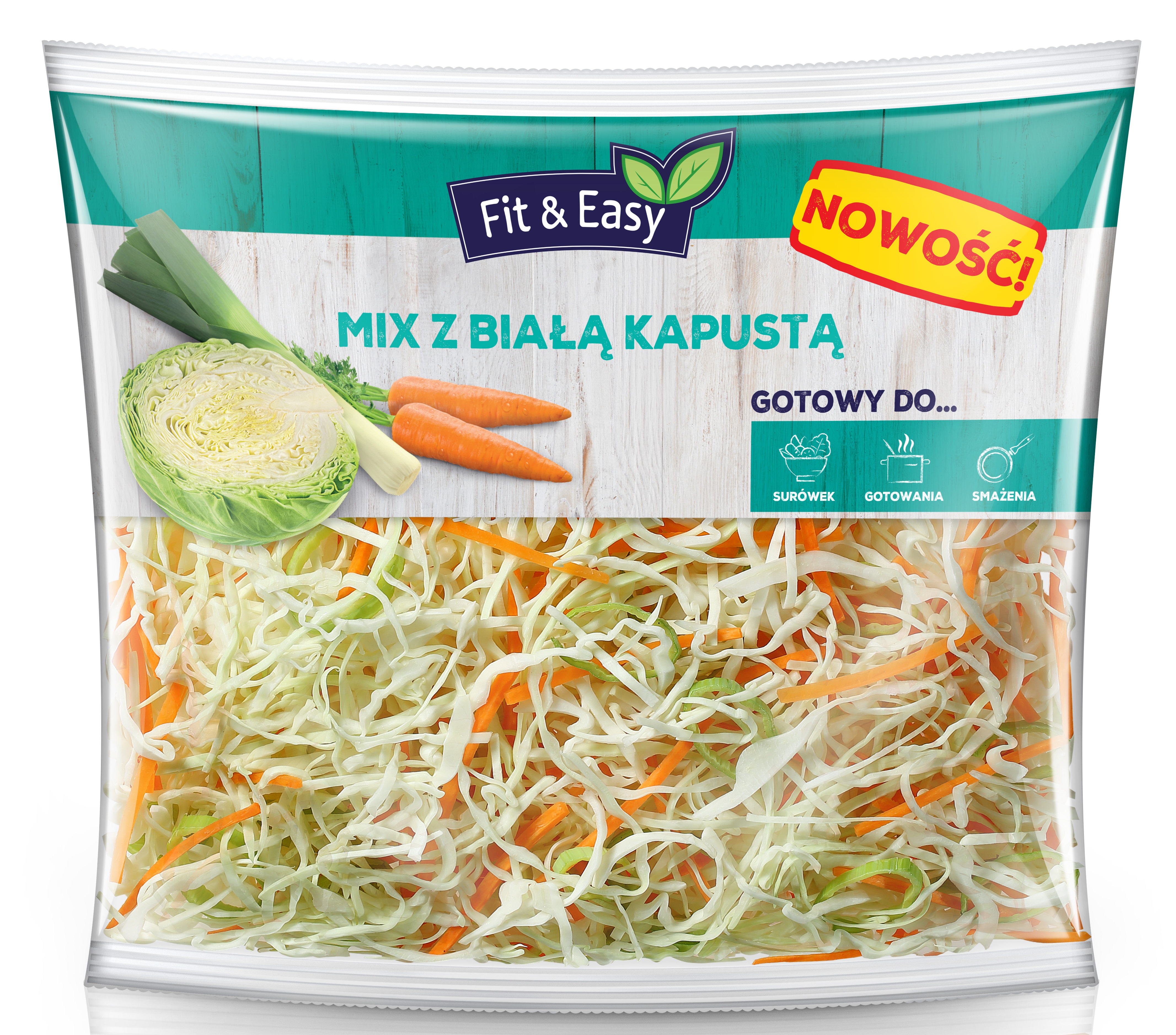FIT&EASY Mix z białą kapustą