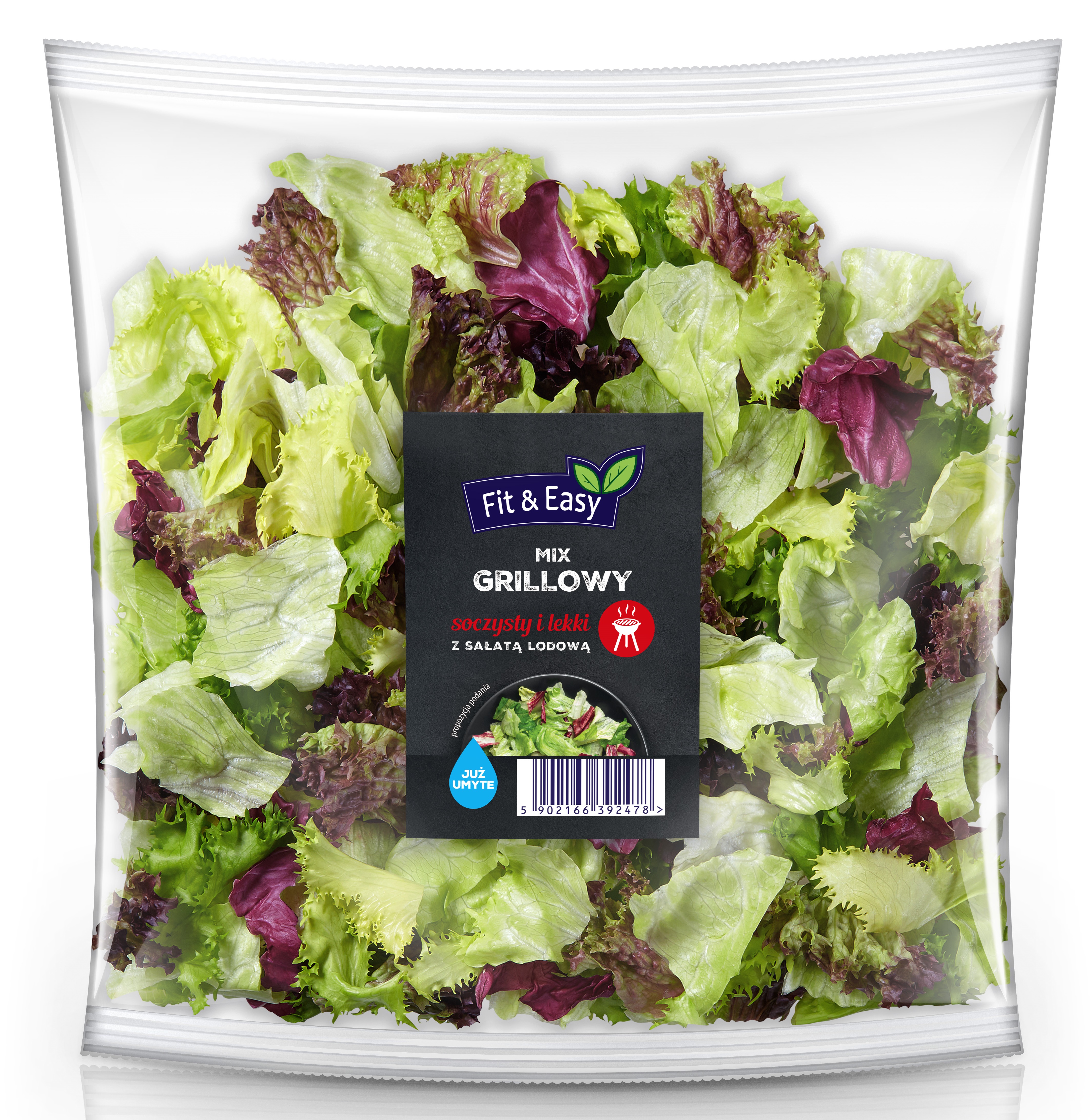 FIT&EASY Mix sałat grillowy z sałatą lodową
