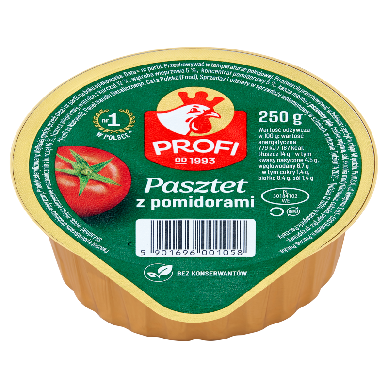 PROFI Pasztet Wielkopolski z drobiem i pomidorami frisco.pl