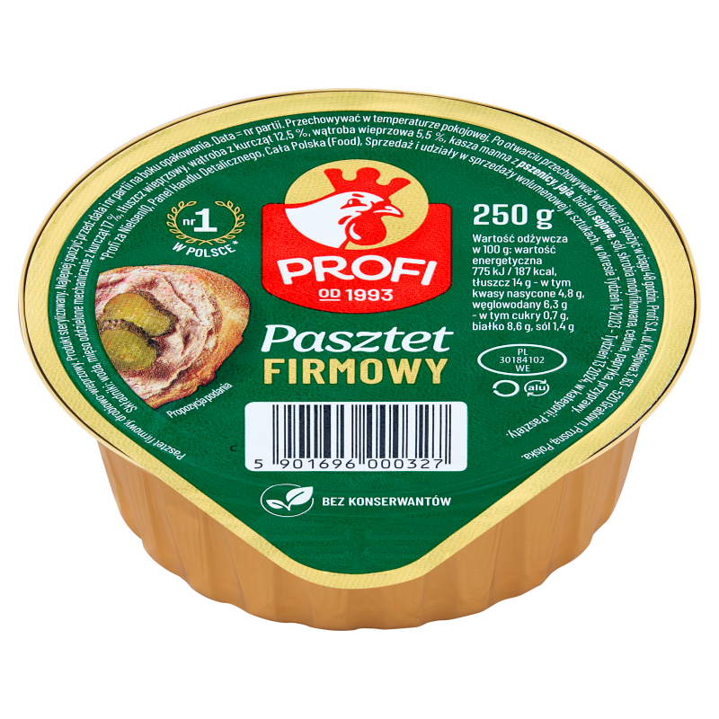 PROFI Pasztet Wielkopolski z drobiem firmowy frisco.pl