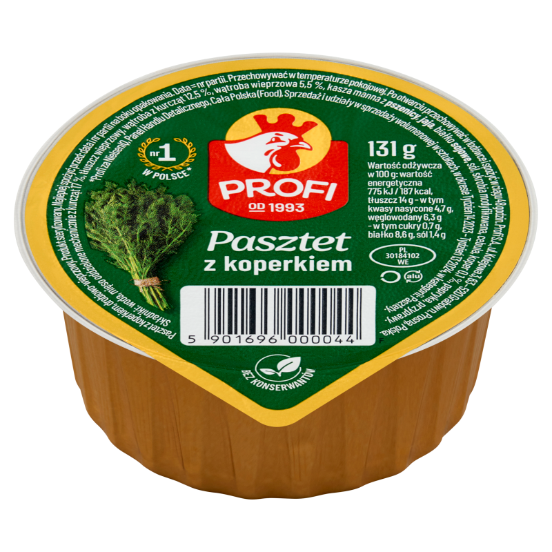 PROFI Pasztet Wielkopolski z drobiem i koperkiem frisco.pl