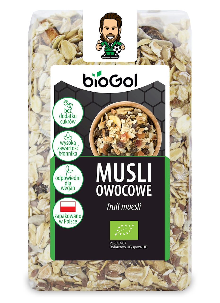 BIOGOL Musli owocowe BIO