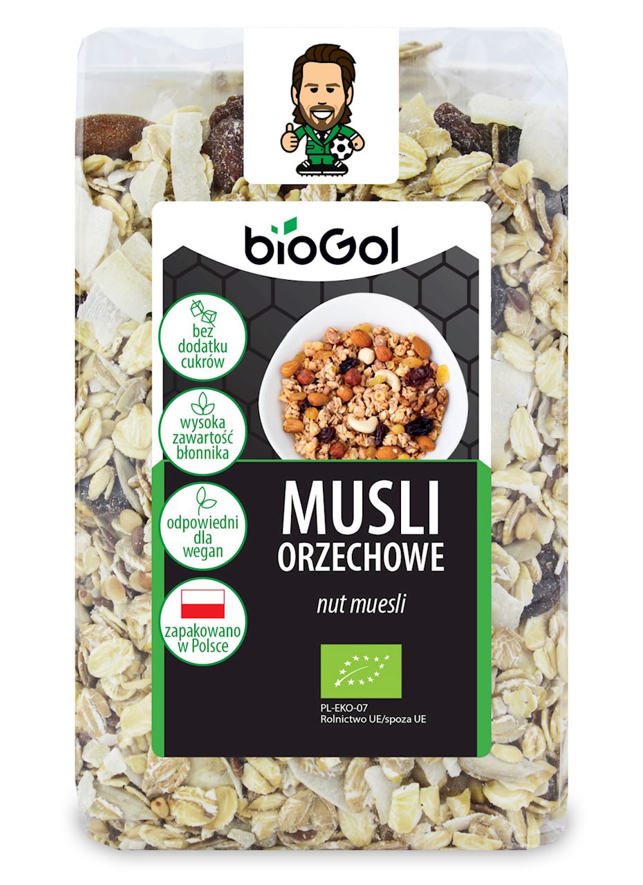 BIOGOL Musli orzechowe BIO