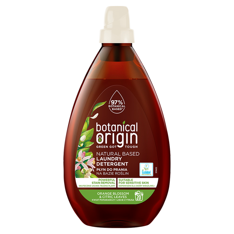 Botanical Origin Płyn do prania Kwiat pomarańczy i liście cytrusa frisco.pl