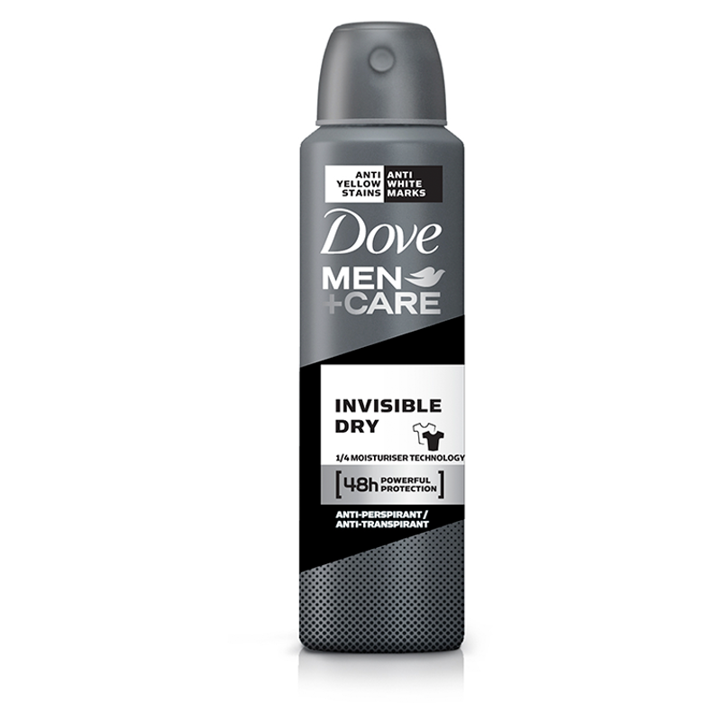 DOVE Antyperspirant w aerozolu dla mężczyzn Invisible Dry