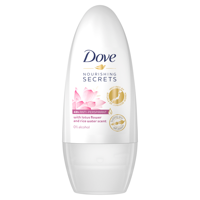 DOVE Antyperspirant w kulce dla kobiet Lotus & Rice Water