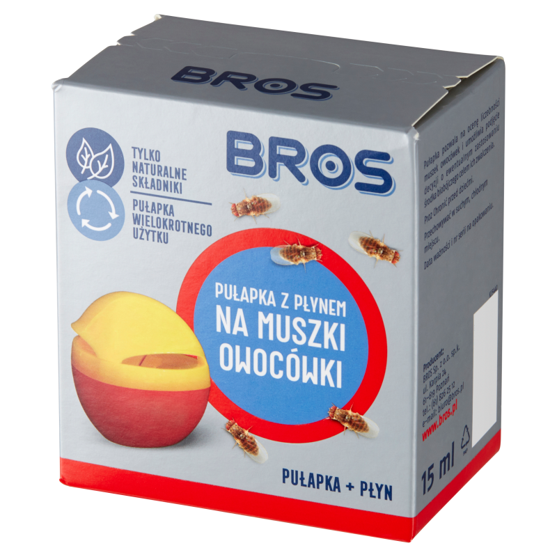 BROS Pułapka z płynem na muszki owocówki frisco.pl