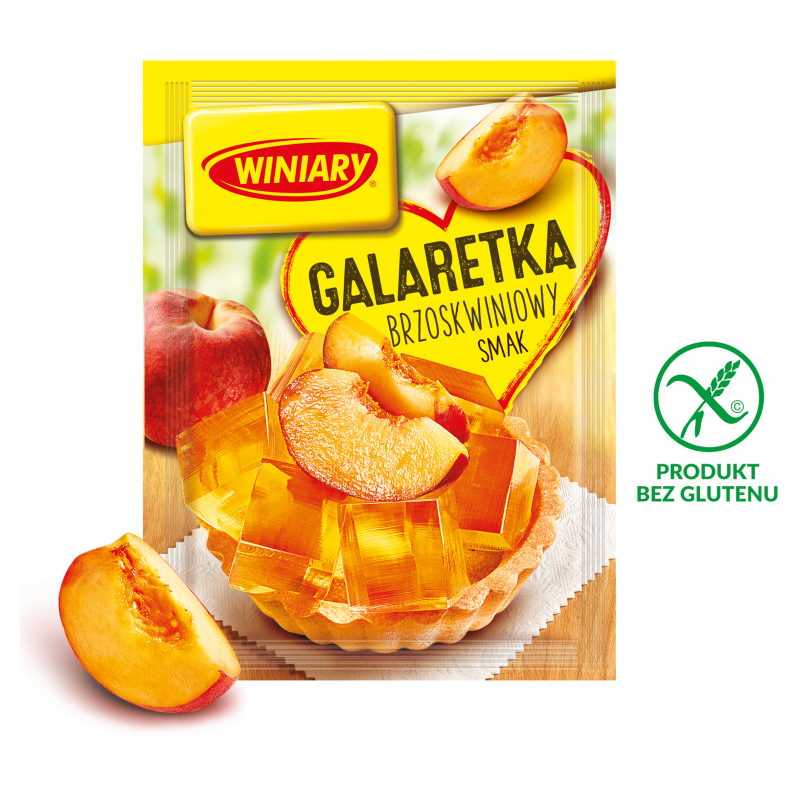 WINIARY Galaretka o smaku brzoskwiniowym bezglutenowa frisco.pl