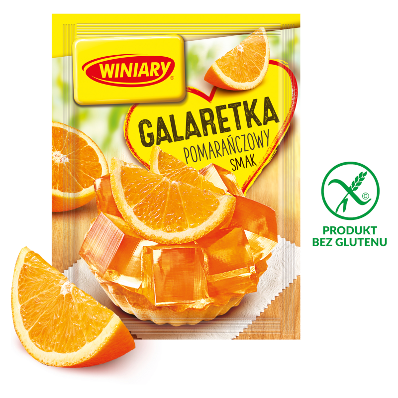 WINIARY Galaretka o smaku pomarańczowym bezglutenowa frisco.pl