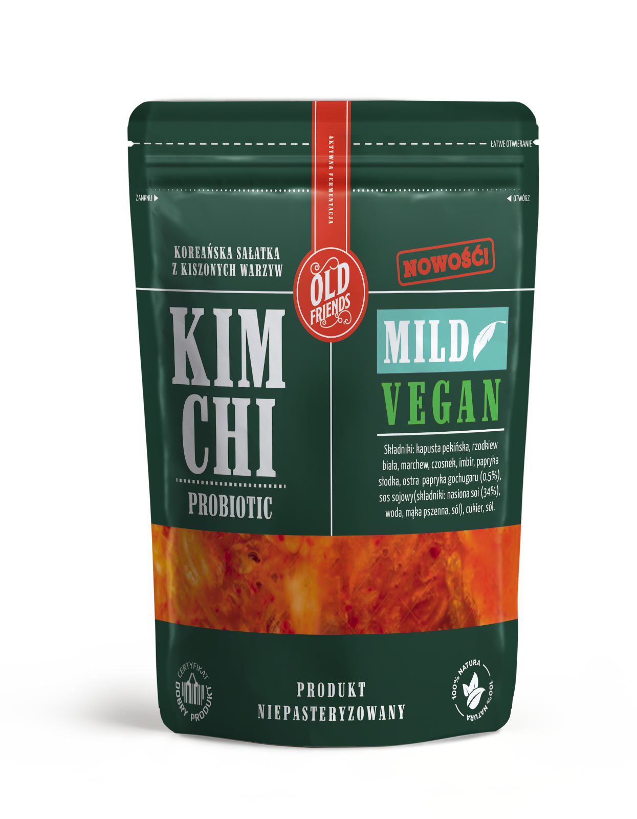 OLD FRIENDS KIMCHI Vegan Mild