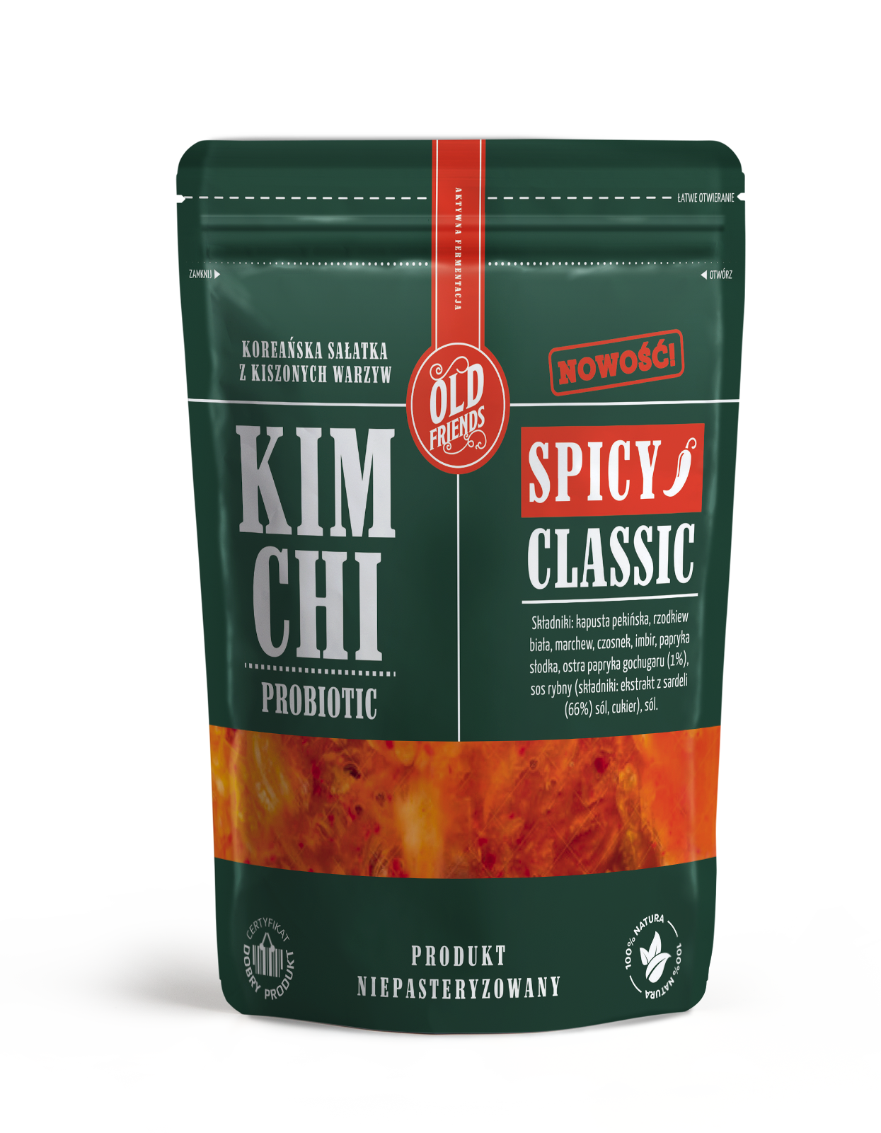 OLD FRIENDS KIMCHI Classic Spicy