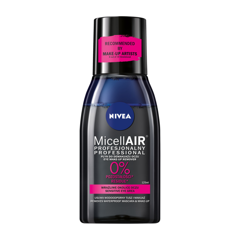 NIVEA MicellAir Profesjonalny płyn do demakijażu oczu