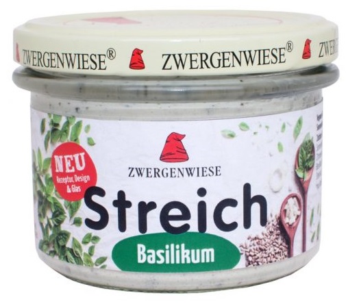 ZWERGENWIESE Pasta słonecznikowa z bazylią bezglutenowa BIO