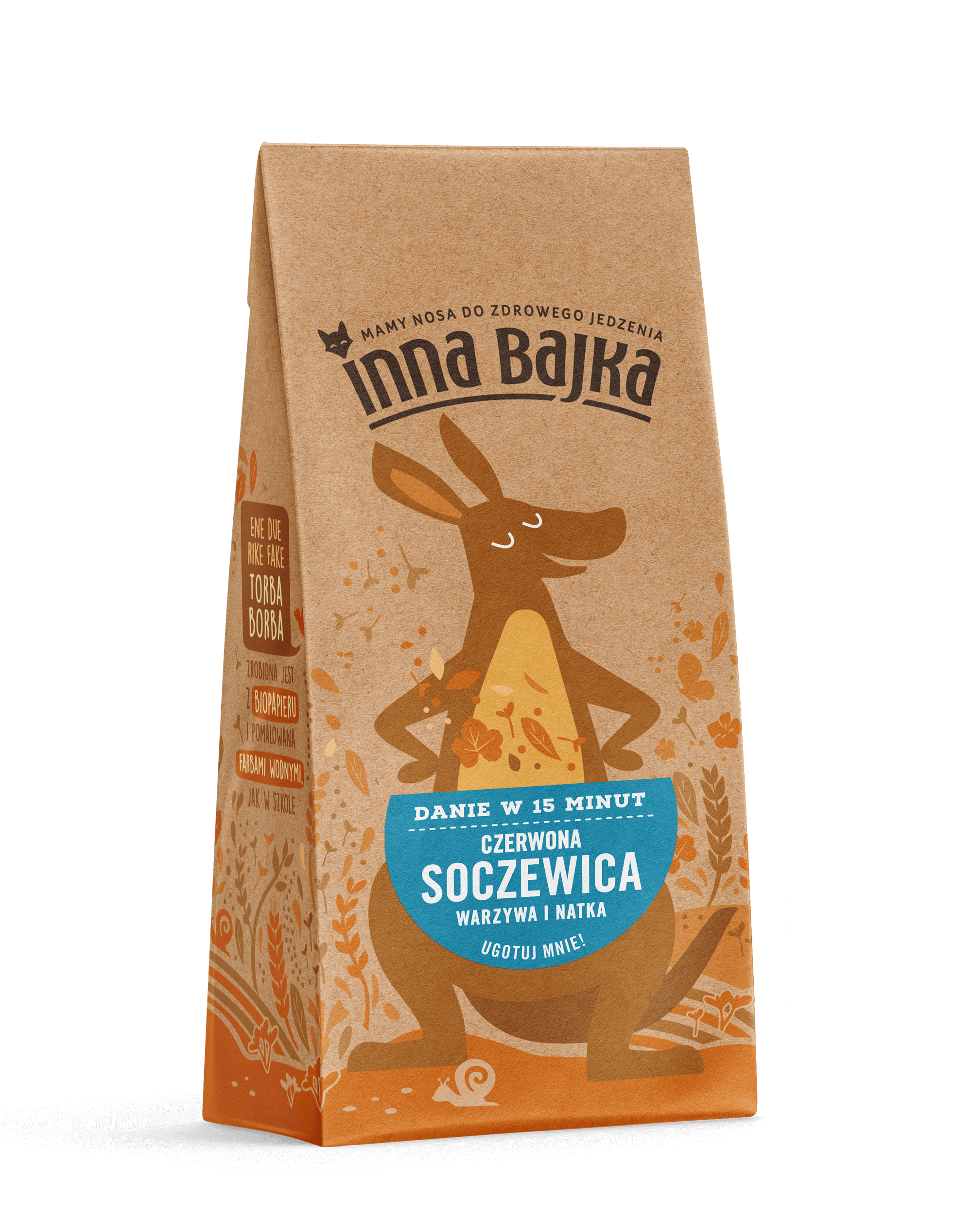 INNA BAJKA Danie w 15 minut -> soczewica czerwona z warzywami