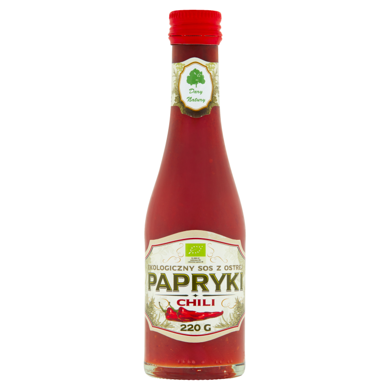 DARY NATURY Sos z ostrej papryki chili BIO