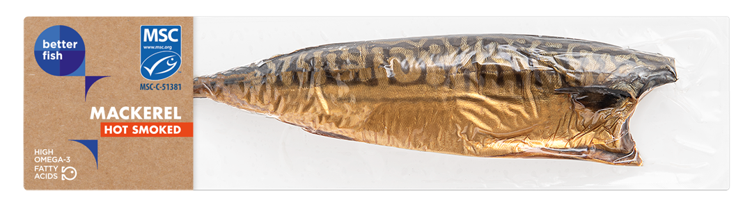 BIO PLANET Better fish Makrela tusza wędzona (264g-396g)