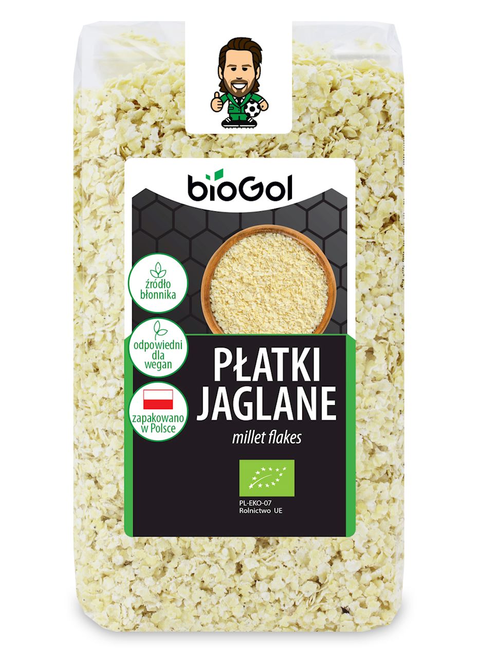 BIOGOL Płatki jaglane BIO