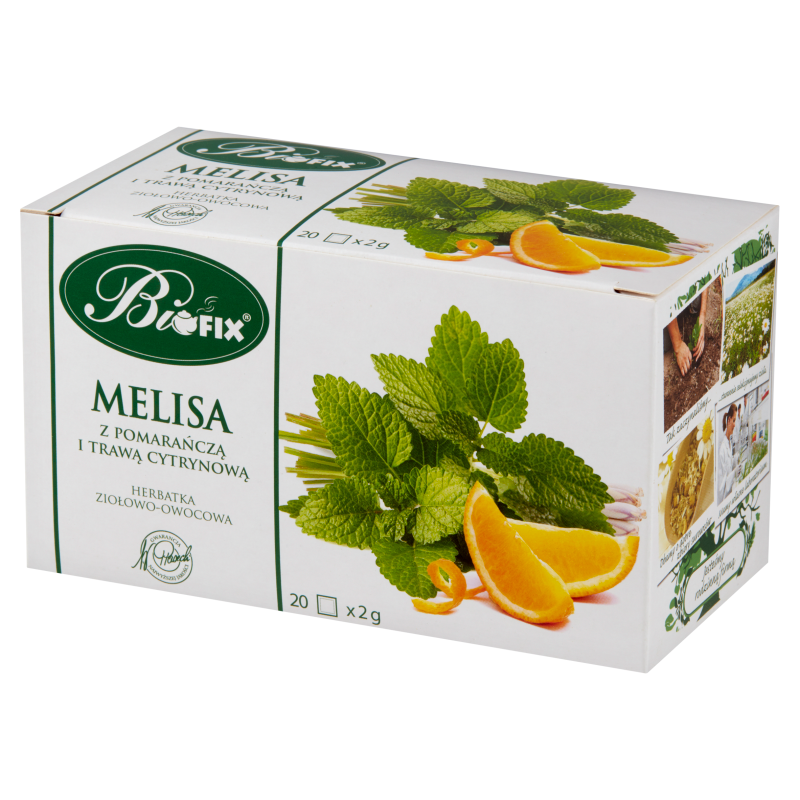 BIFIX Melisa z pomarańczą i trawą cytrynową 20 torebek ex. frisco.pl