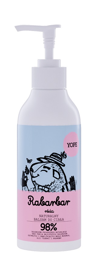 YOPE Balsam Do Ciała Rabarbar i Róża