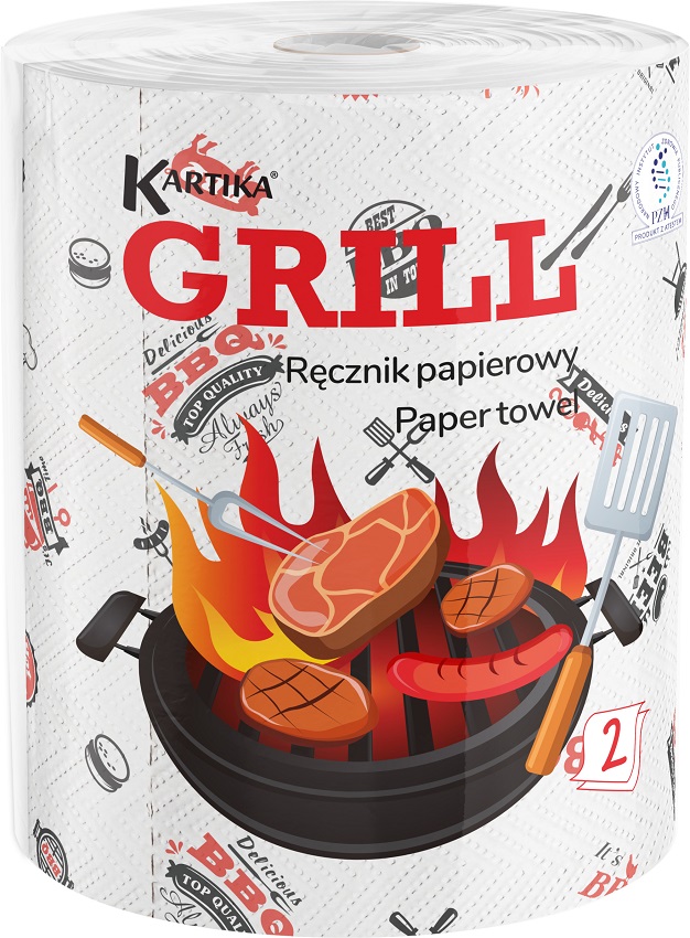 KARTIKA Ręcznik papierowy Grill 300 listków frisco.pl