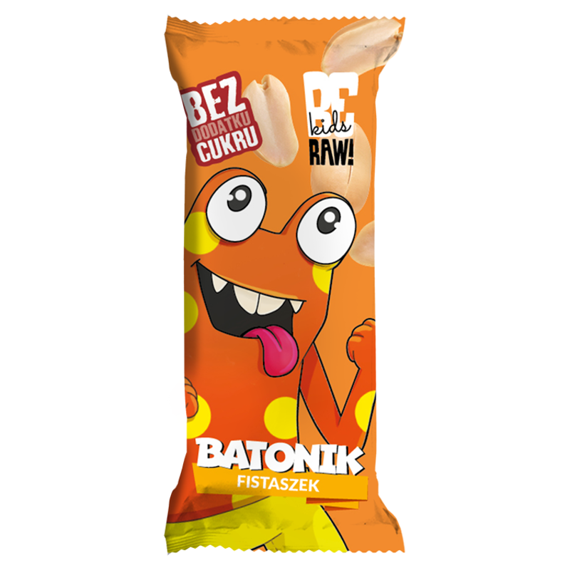 BE RAW! Kids Baton Fistaszek frisco.pl
