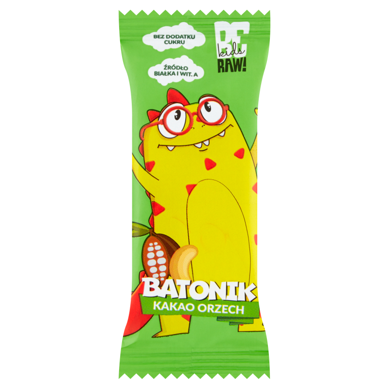 BeRAW Kids Baton Orzech Kakao frisco.pl