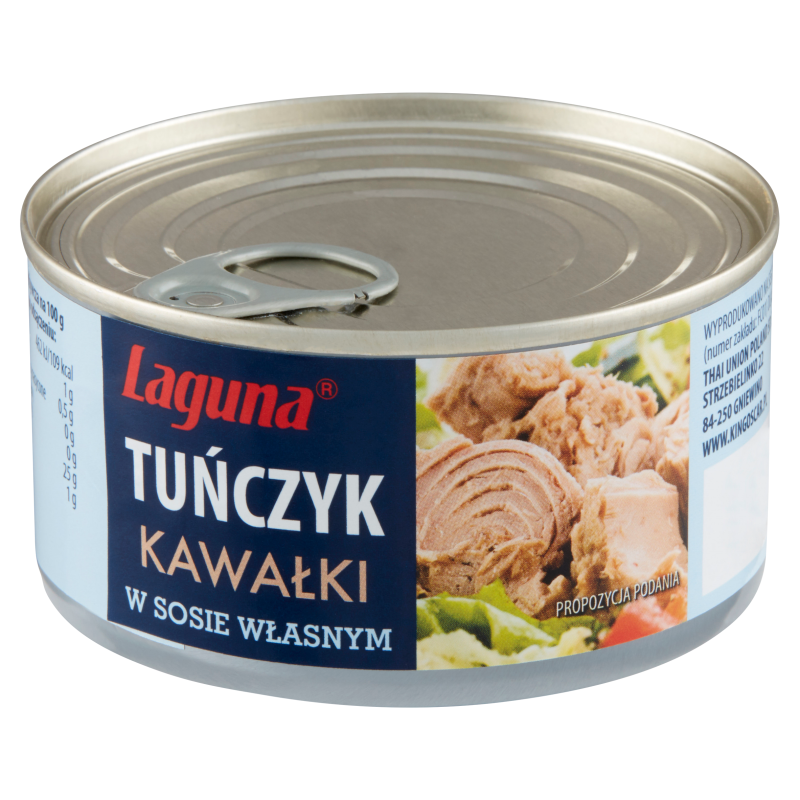 LAGUNA Tuńczyk w kawałkach w sosie własnym