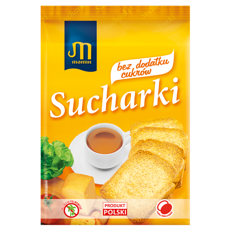 MAMUT Sucharki bez dodatku cukrów frisco.pl