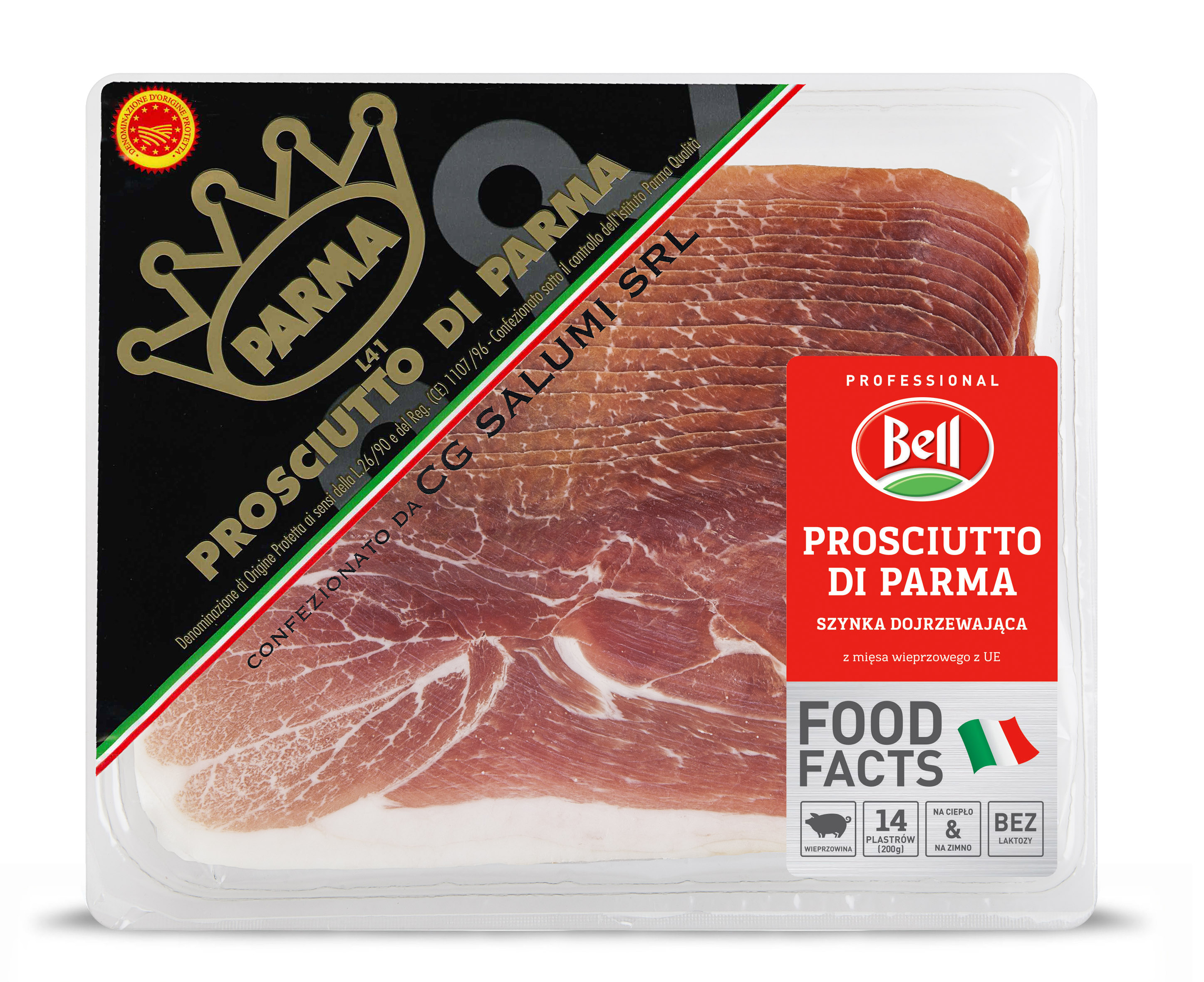 BELL Szynka dojrzewająca prosciutto di Parma DOP