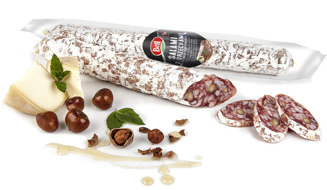 BELL Salami z orzechami